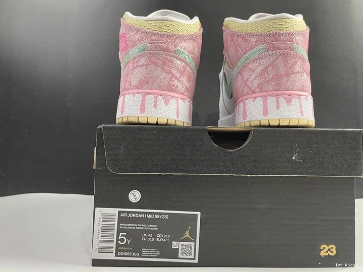 Paint DD1666-100 Drip (GS) Jordan 1 - Mid 0427